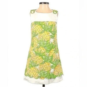 Lilly Pulitzer | Florida Goin’ Bananas Tropical Print Sleeveless Dress Size 0